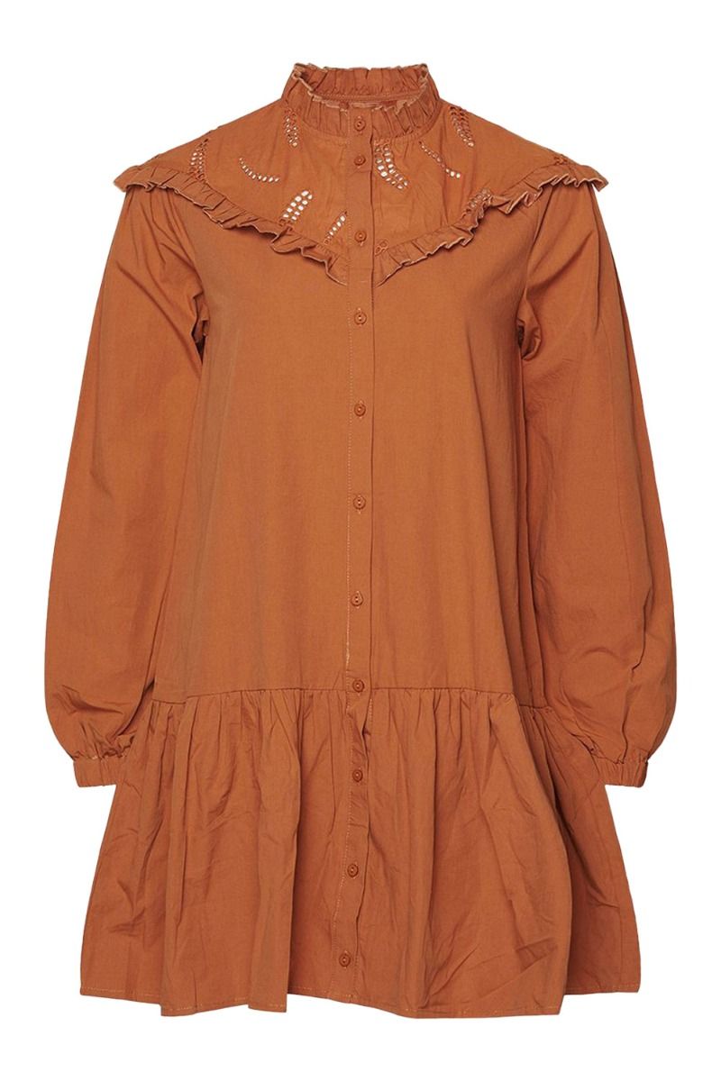 Noella - Kjole - Louisa Dress - Camel