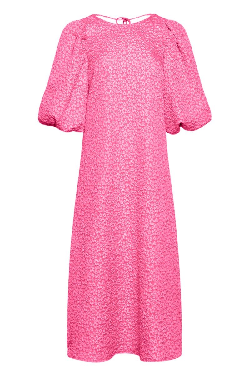 Noella - Kjole - Reno Pastis Long Dress New -  Bright Pink