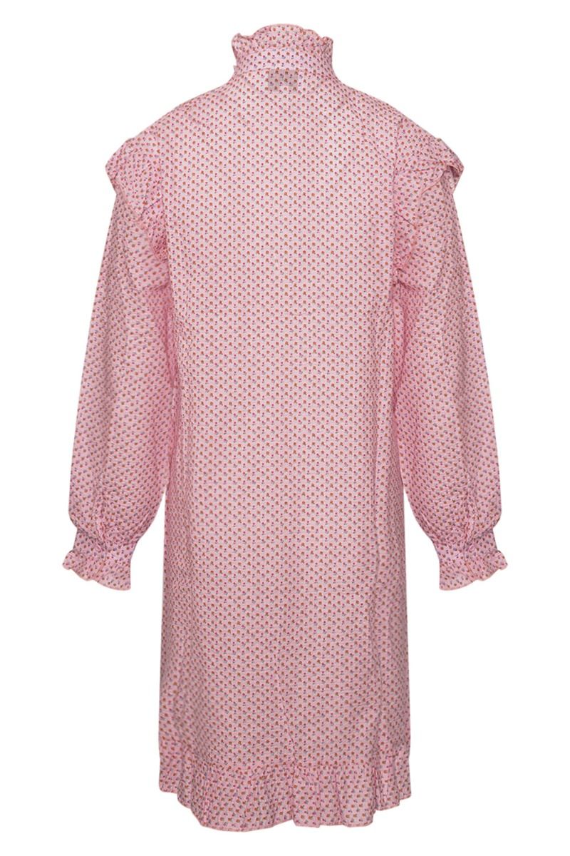 Noella - Kjole - Ruby Ruffle Dress - Rose/Pink Apple