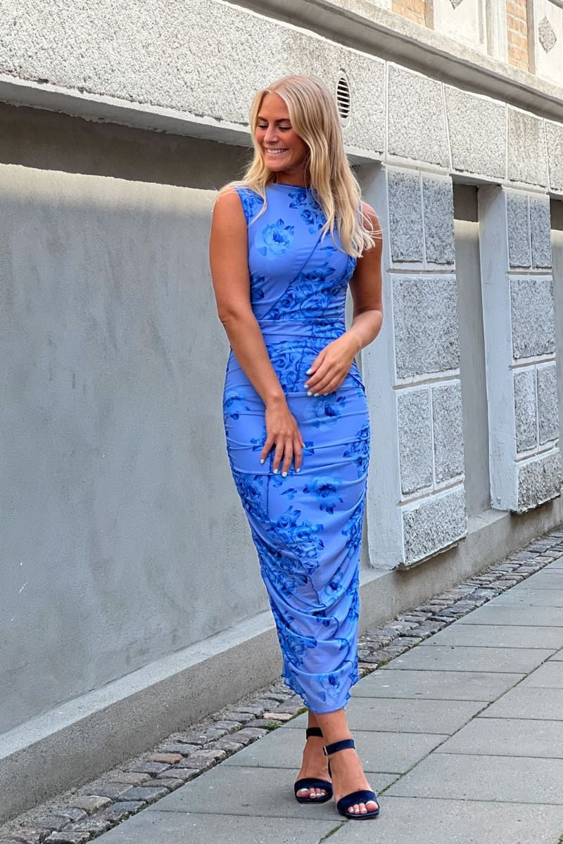 Noella - Kjole - Sutton Dress - Tobi Blue Print