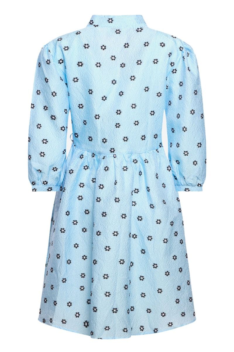 Noella - Kjole - Tulip Aida Dress - Light Blue Flower