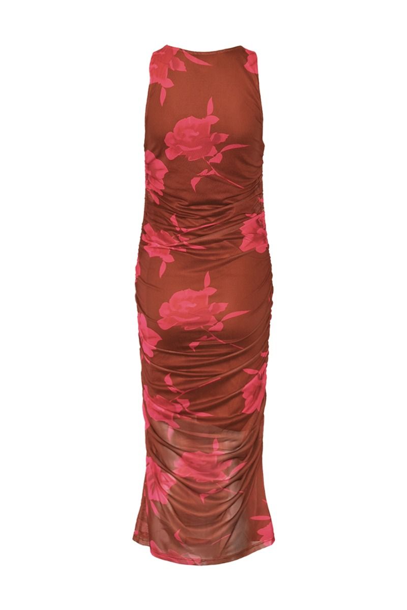 Noella - Kjole - Leanna Dress - Cassie Brown Print