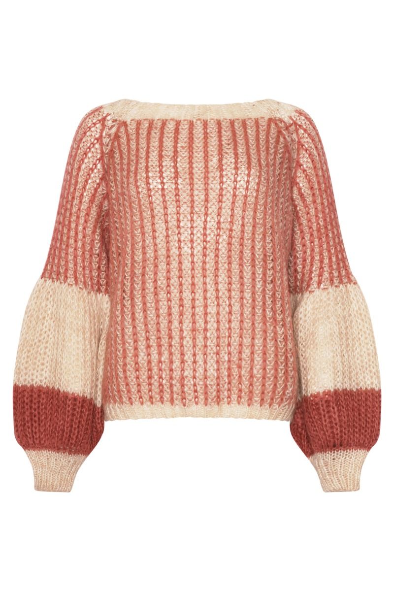 Noella - Strik - Liana Knit Sweater - Rose Cream