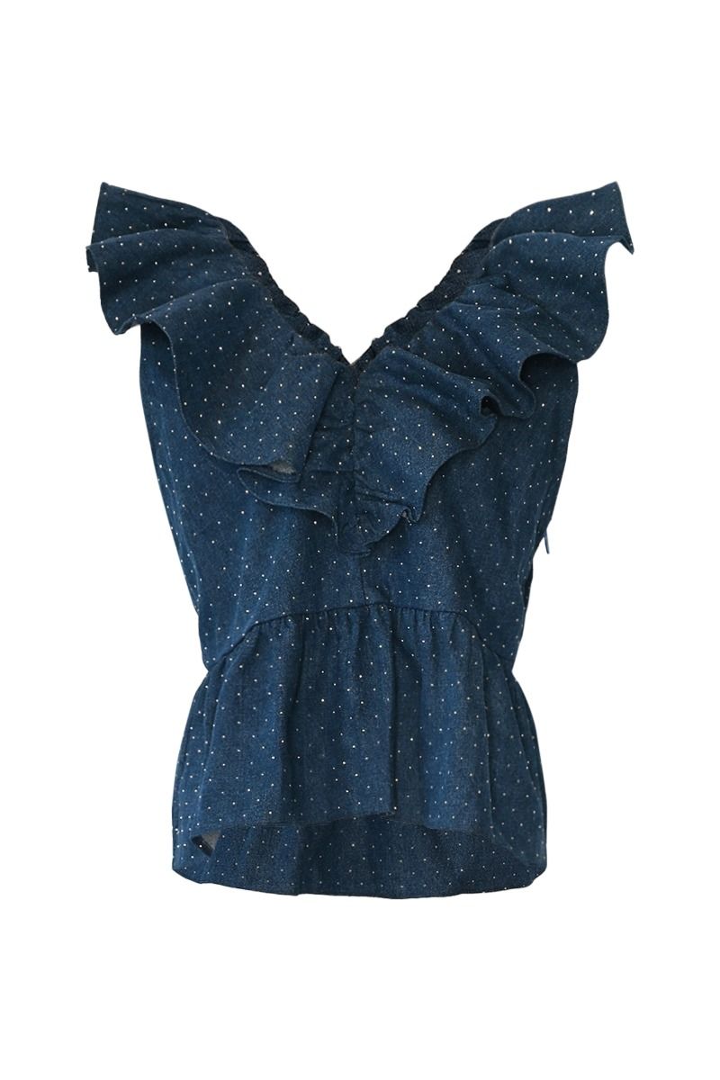 Noella - Top - Louisa Blouse - Blue Wash