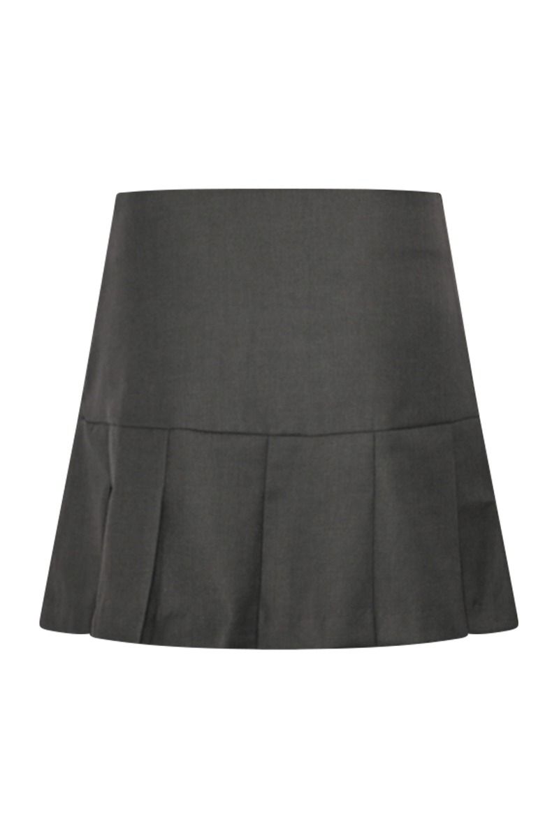 Noella - Nederdel - Lovelyn Skirt - Dark Grey Melange