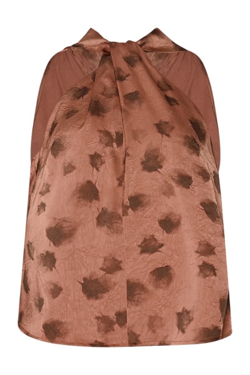 Noella - Bluse - Lucinda Blouse - Cosette Rust Print