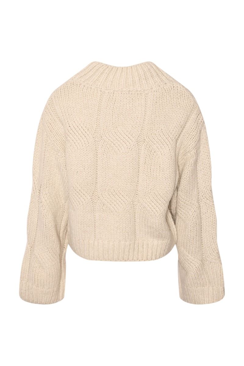 Noella - Strik - Lynx Knit - Ivory