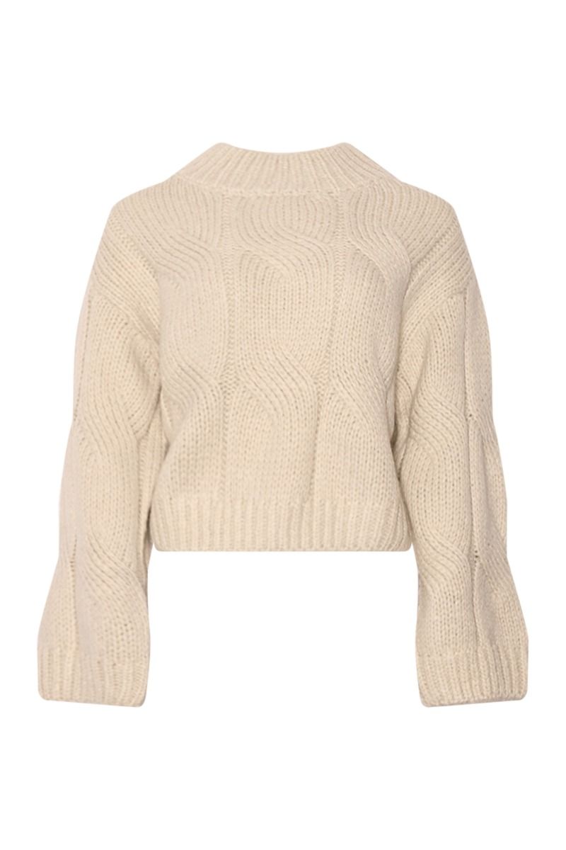 Noella - Strik - Lynx Knit - Ivory
