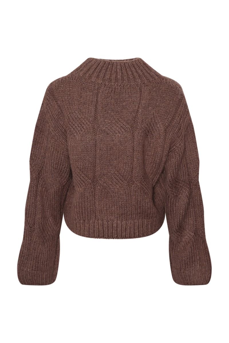 Noella - Strik - Lynx Knit - Morel