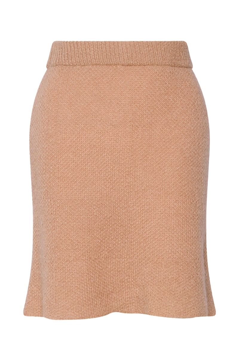 Noella - Nederdel - Kiana Knit Skirt - Camel