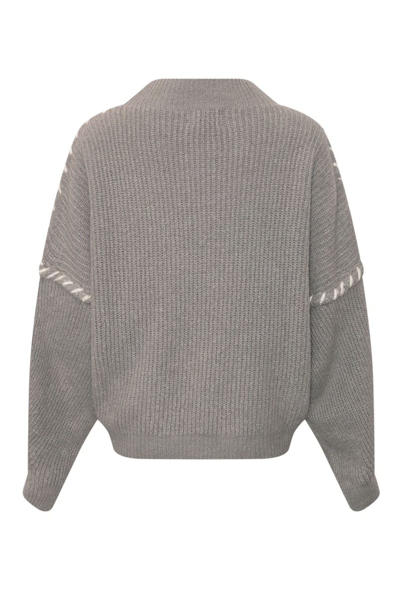 Noella - Strik - Olli Knit - Light Grey