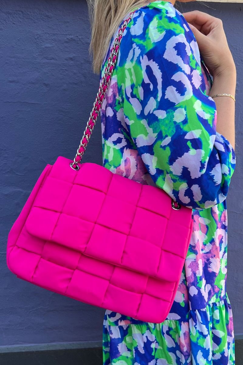 Noella - Taske - Brad Braided - Magenta