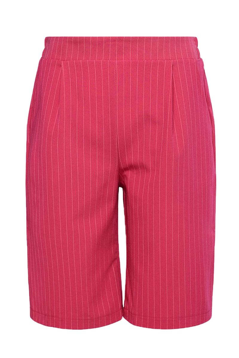 Noella - Shorts - Brooklyn Shorts - Pink Pinstripe
