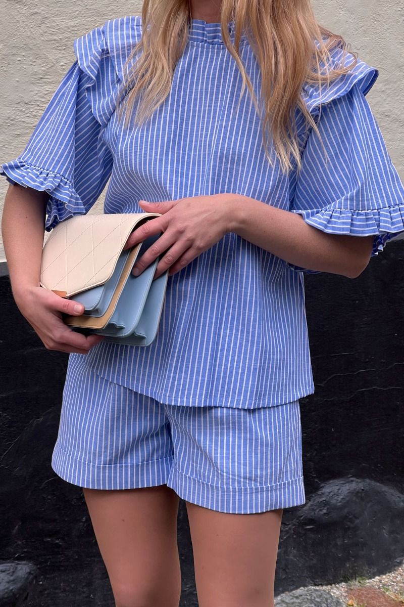 Noella - Shorts - Letty Shorts - Blue Stripe