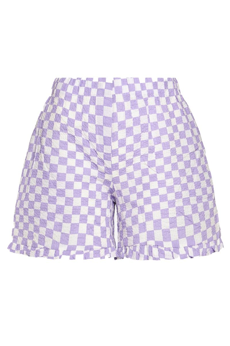 Noella - Shorts - Mariana Ruffle Shorts - Lavender