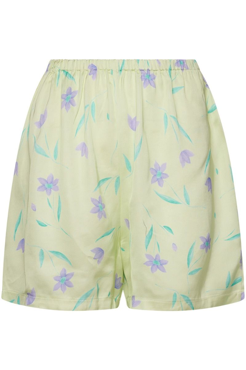 Noella - Shorts - Micha Shorts - Offwhite with Flowers