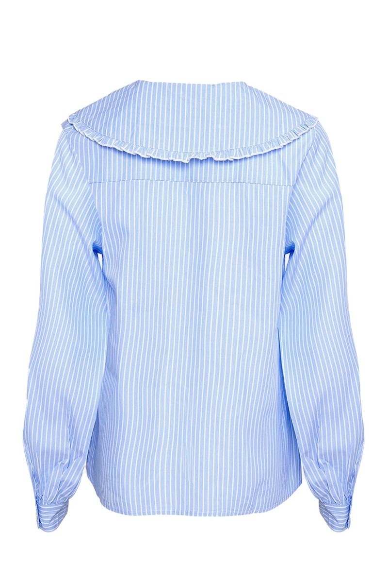 Noella - Skjorte - Abby Shirt Cotton - Blue Stripe