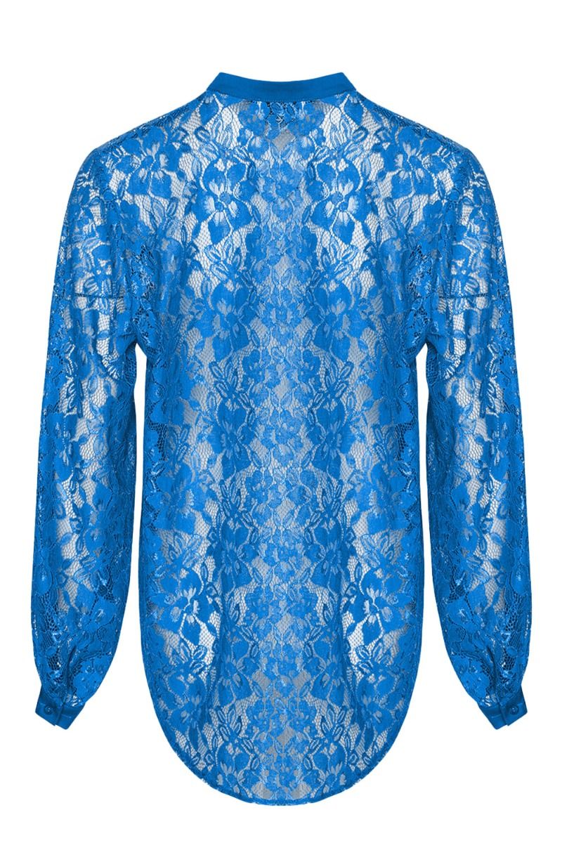 Noella - Skjorte - Bristol Lace Shirt - Royal Blue