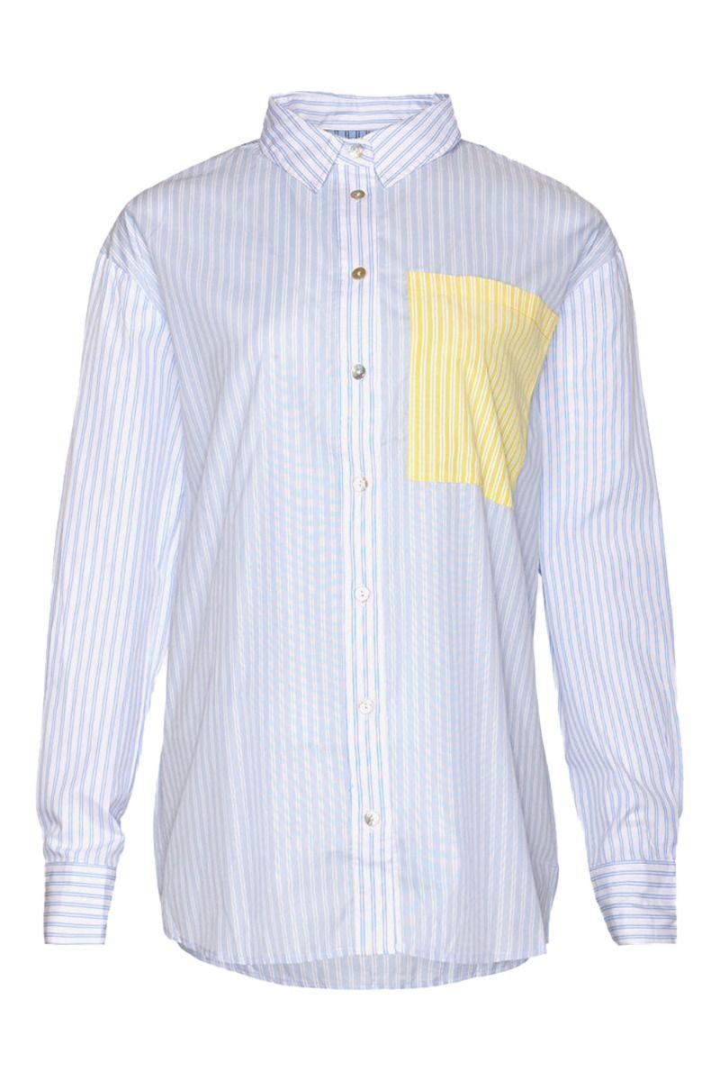 Noella - Skjorte - Jupiter Shirt Poplin - Stripe Mix