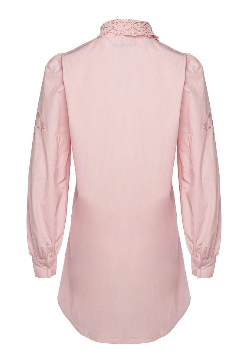Noella - Skjorte - Lucille Long Shirt - Rose