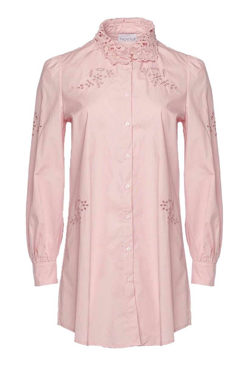 Noella - Skjorte - Lucille Long Shirt - Rose