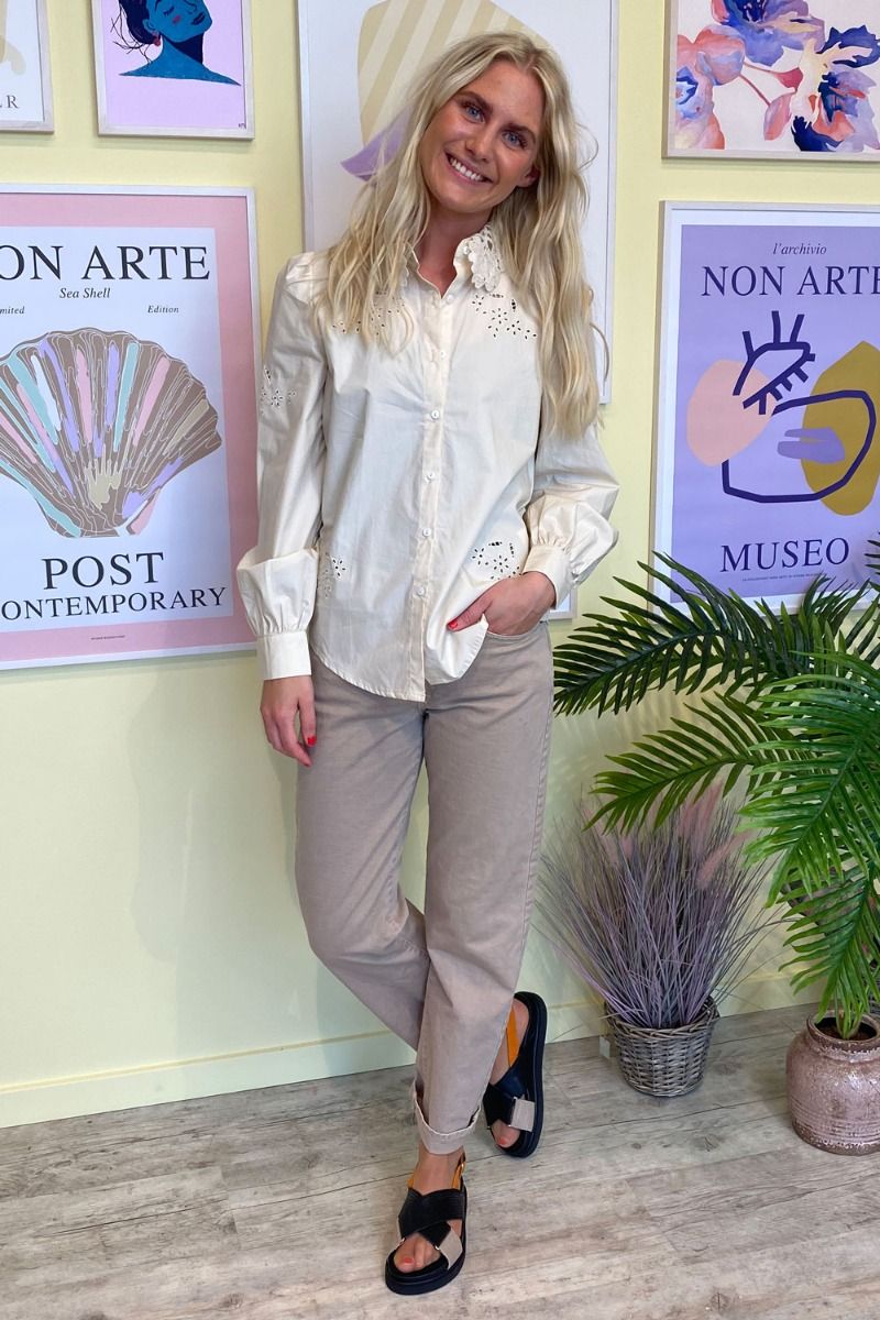 Noella - Skjorte - Lucille Shirt - Sand