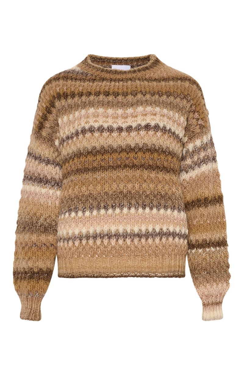 Noella - Strik - Gio Sweater - Brown Mix