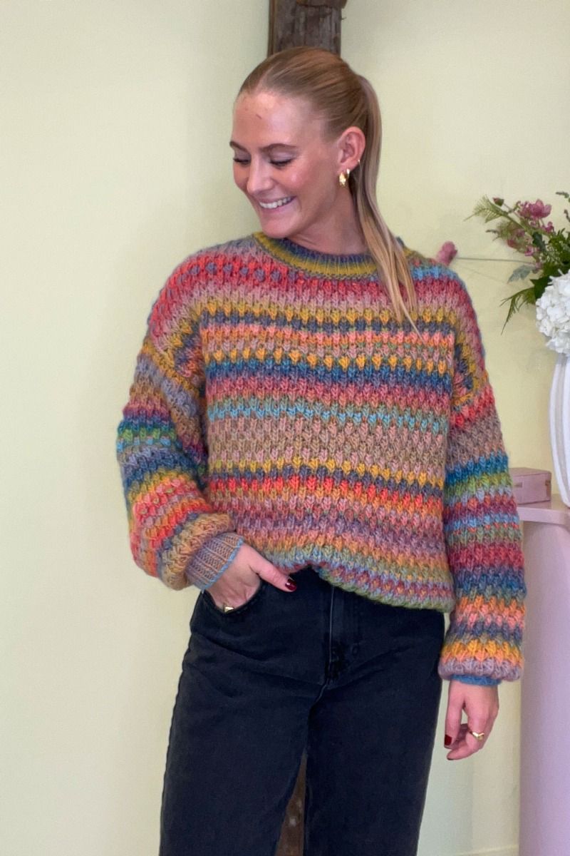Noella - Strik - Gio Knit Sweater - Candy Mix