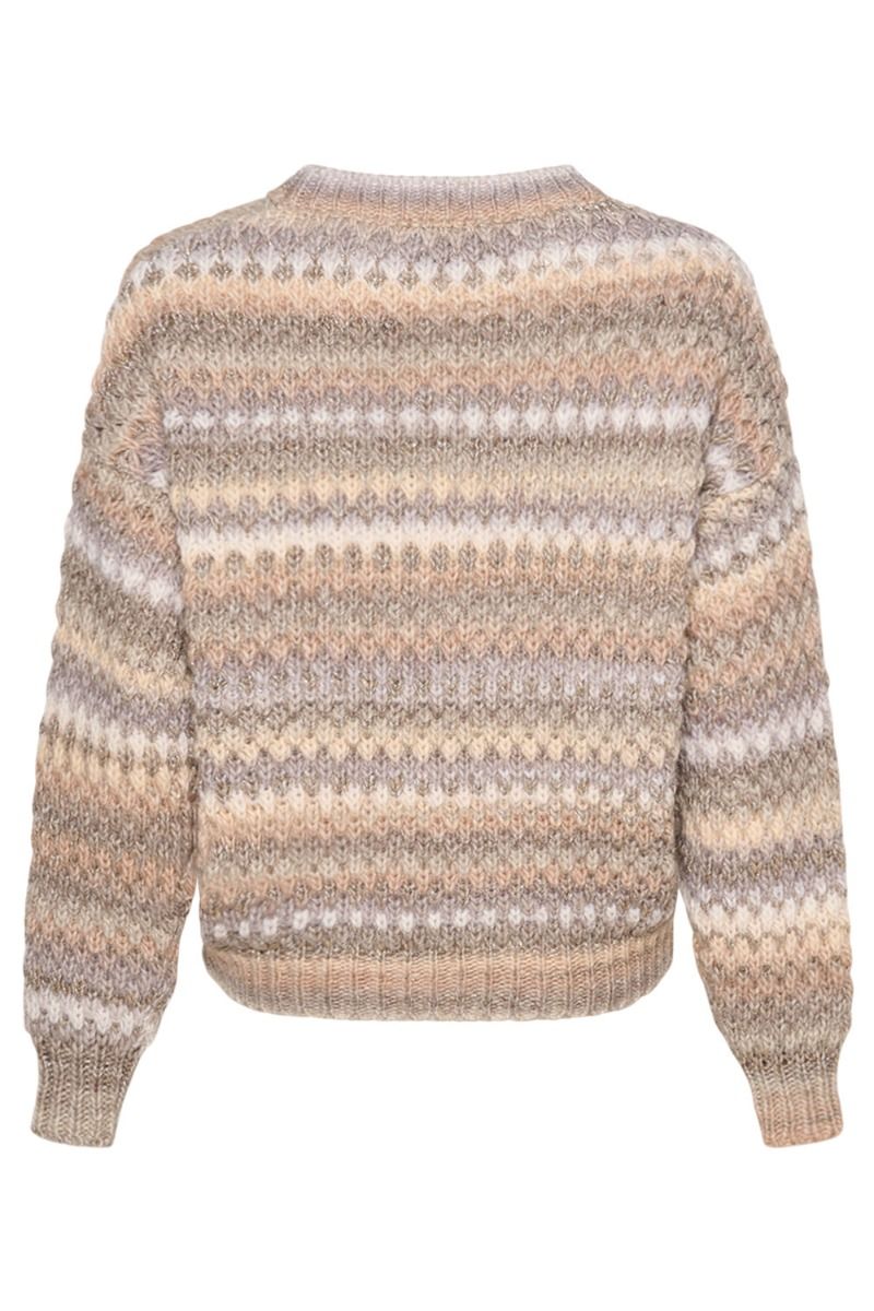 Noella - Strik - Gio Sweater - Sand Mix Lurex
