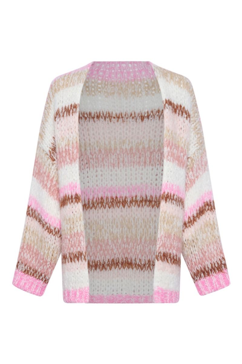Noella - Cardigan - Jolee Knit Cardigan - Oakleigh Rose Stripe
