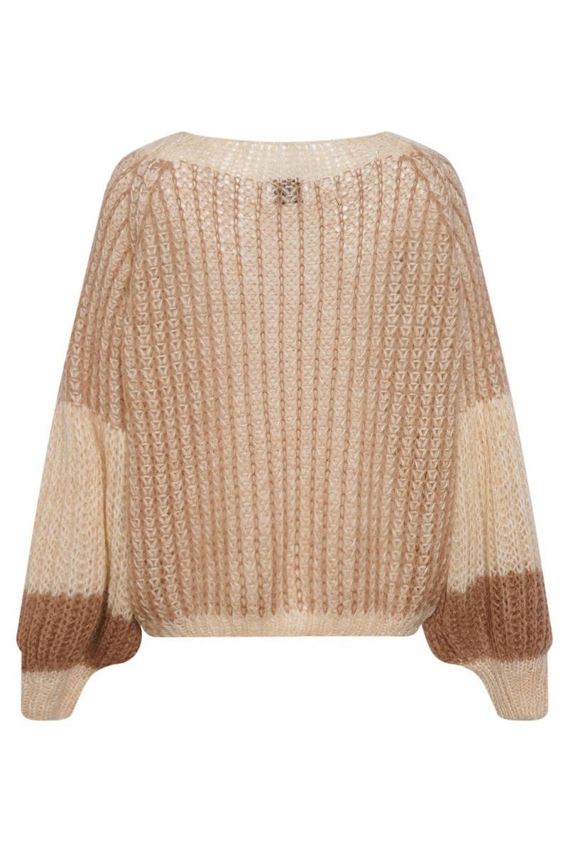 Noella - Strik - Liana Knit Sweater - Cozy Brown
