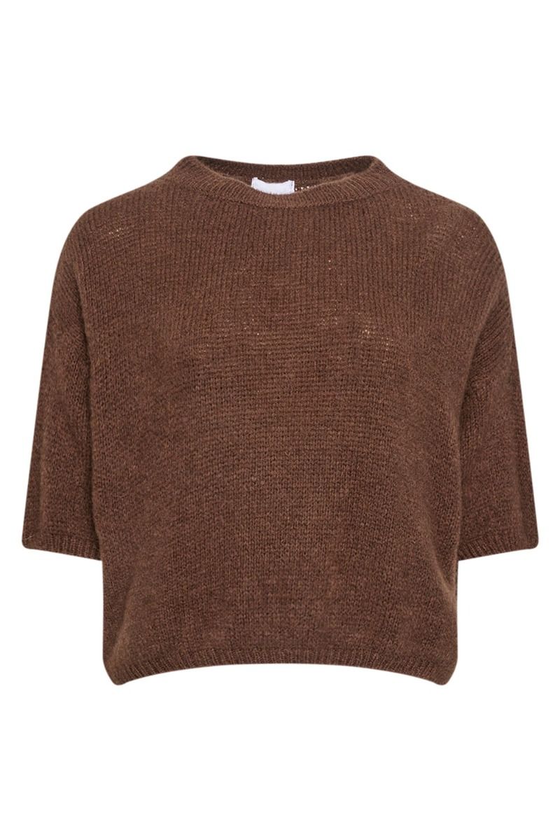 Noella - Strik - Mimi Knit Jumper - Dark Brown