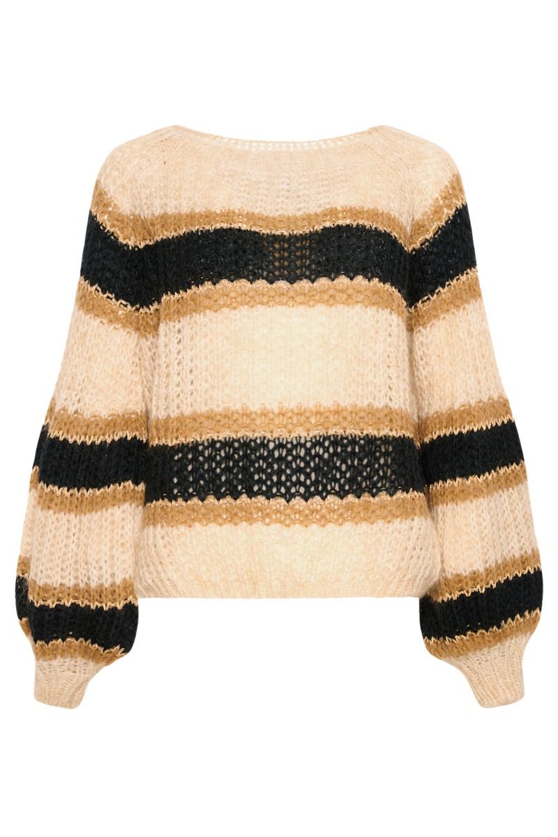 Noella - Strik - Pacific Knit Sweater - Camel Mix