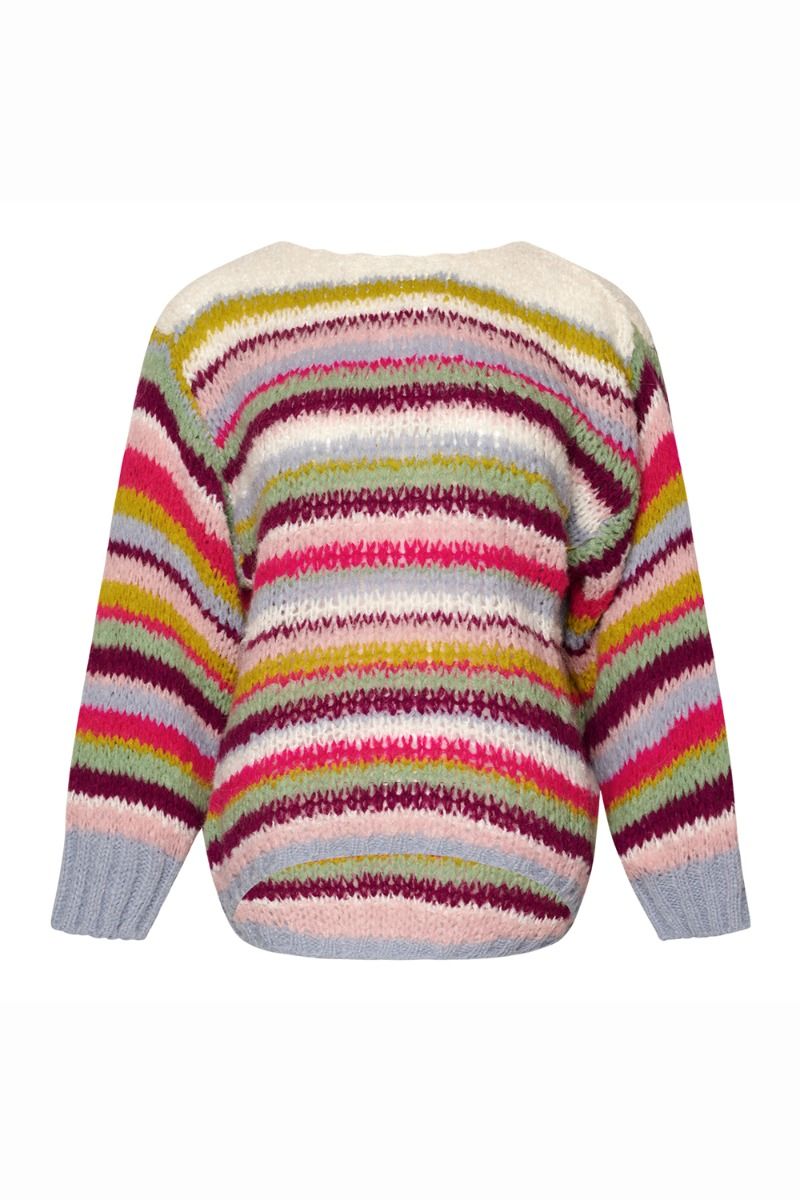 Noella - Strik - Pool Knit Blouse - Multi Mix