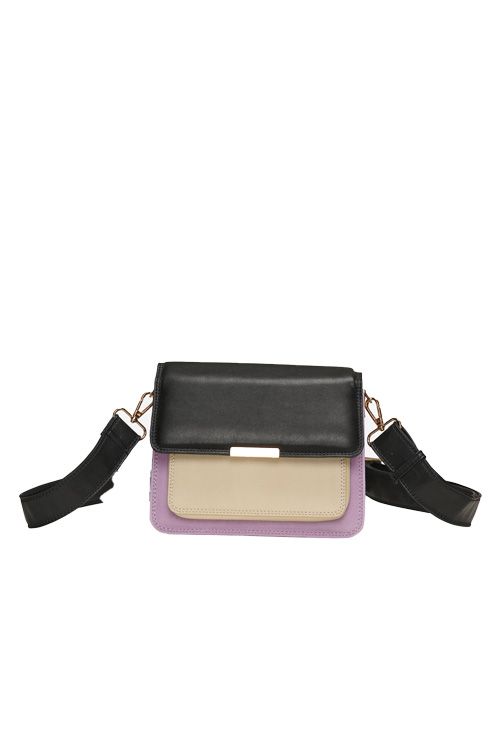 Noella - Taske - Bella Bag  - Black/Lavender/Cream