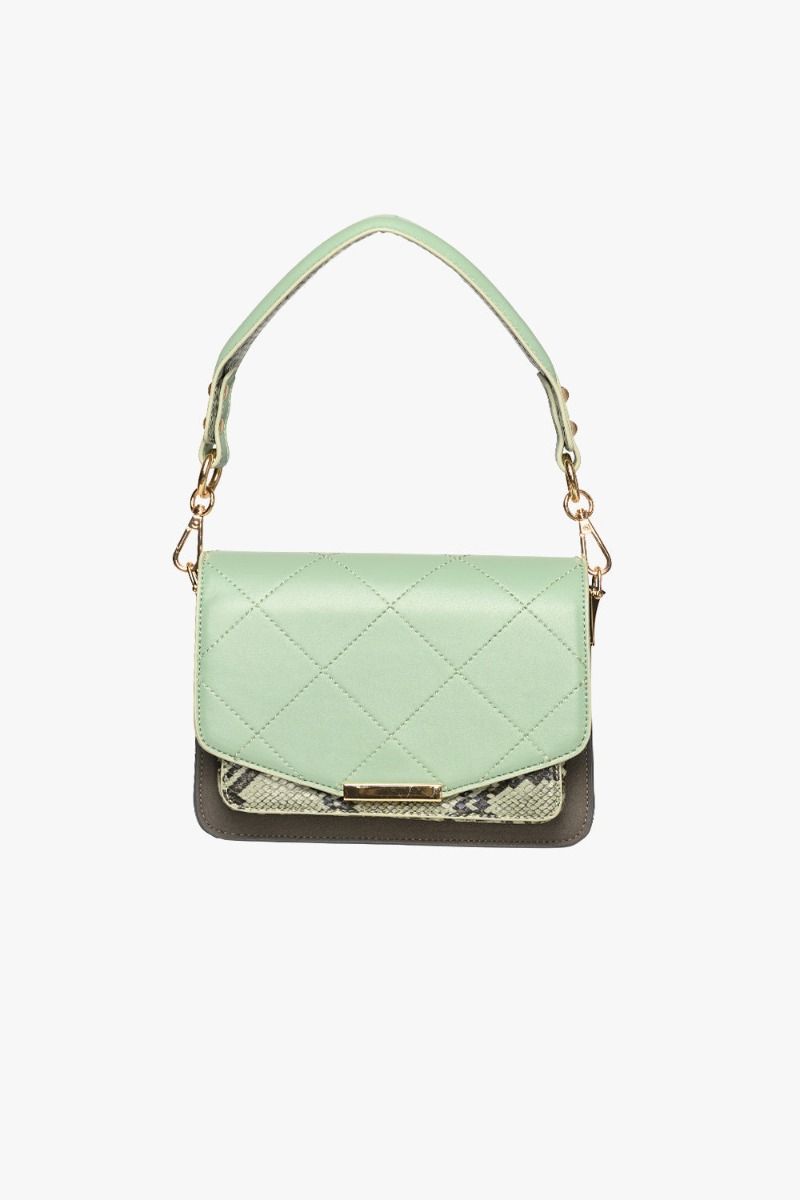 Noella - Taske - Blanca Bag Medium Snake - Green Snake