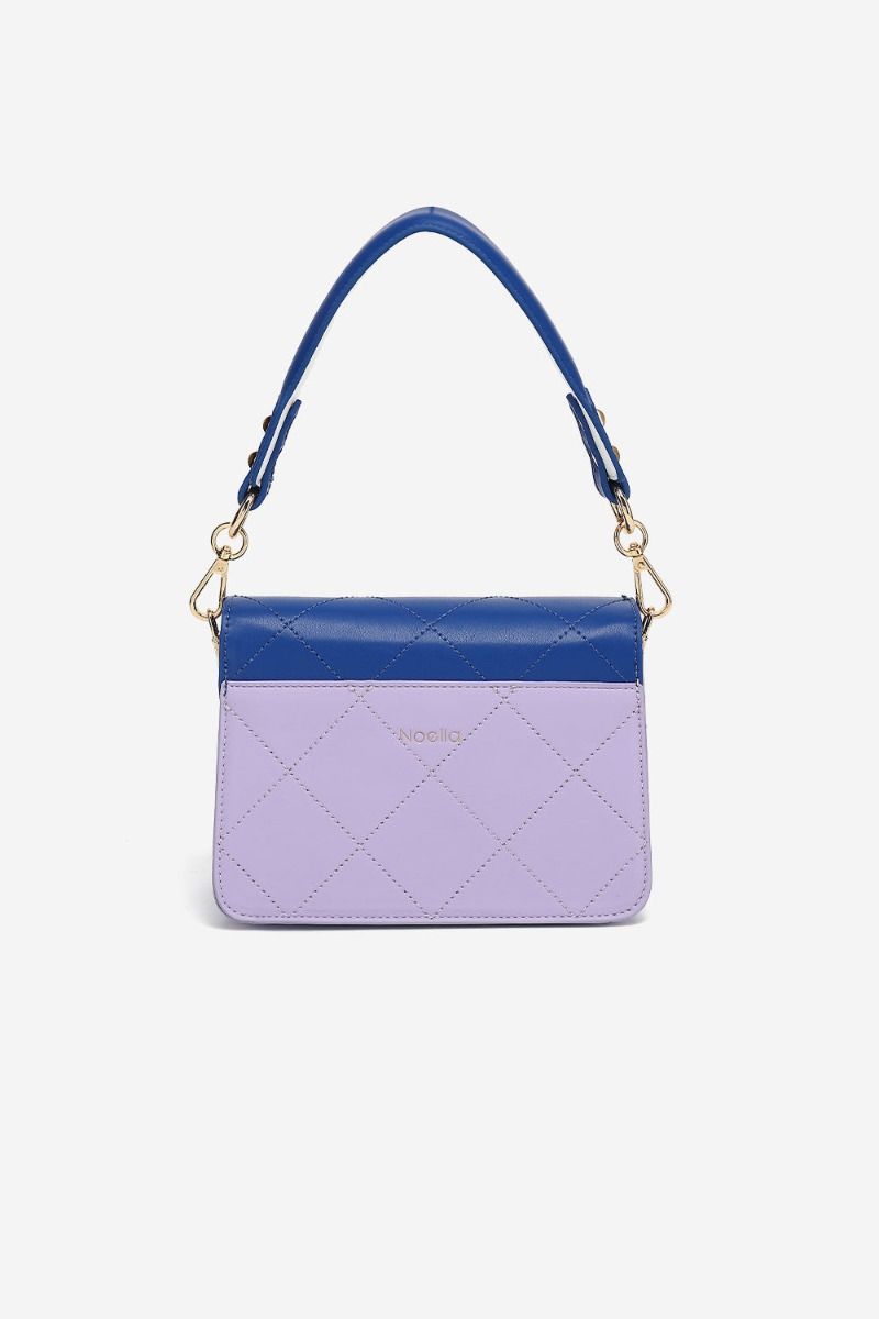 Noella - Taske - Blanca Bag Medium - RoyalBlue/White/Purple
