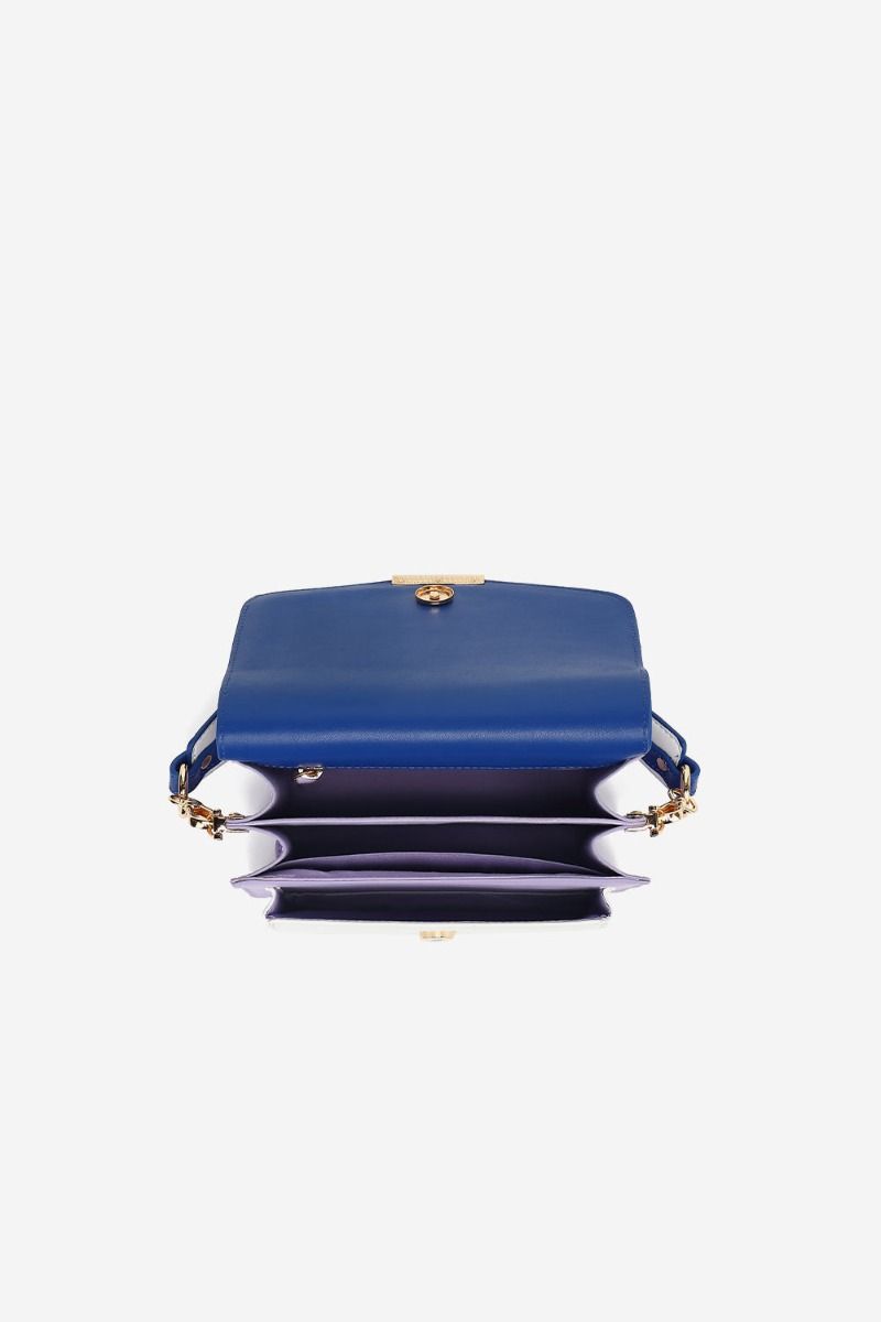 Noella - Taske - Blanca Bag Medium - RoyalBlue/White/Purple