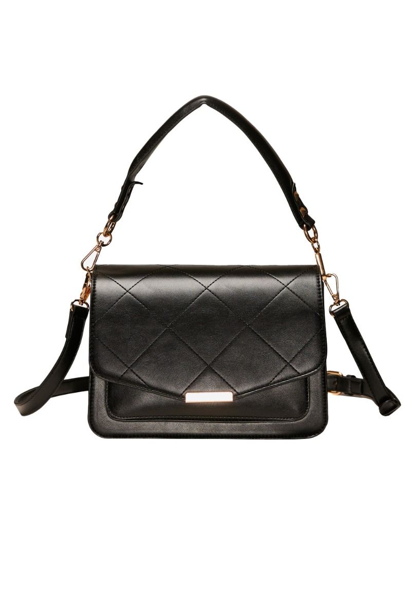 Noella - Taske - Blanca Multi Compartment Bag - Black Leather Look