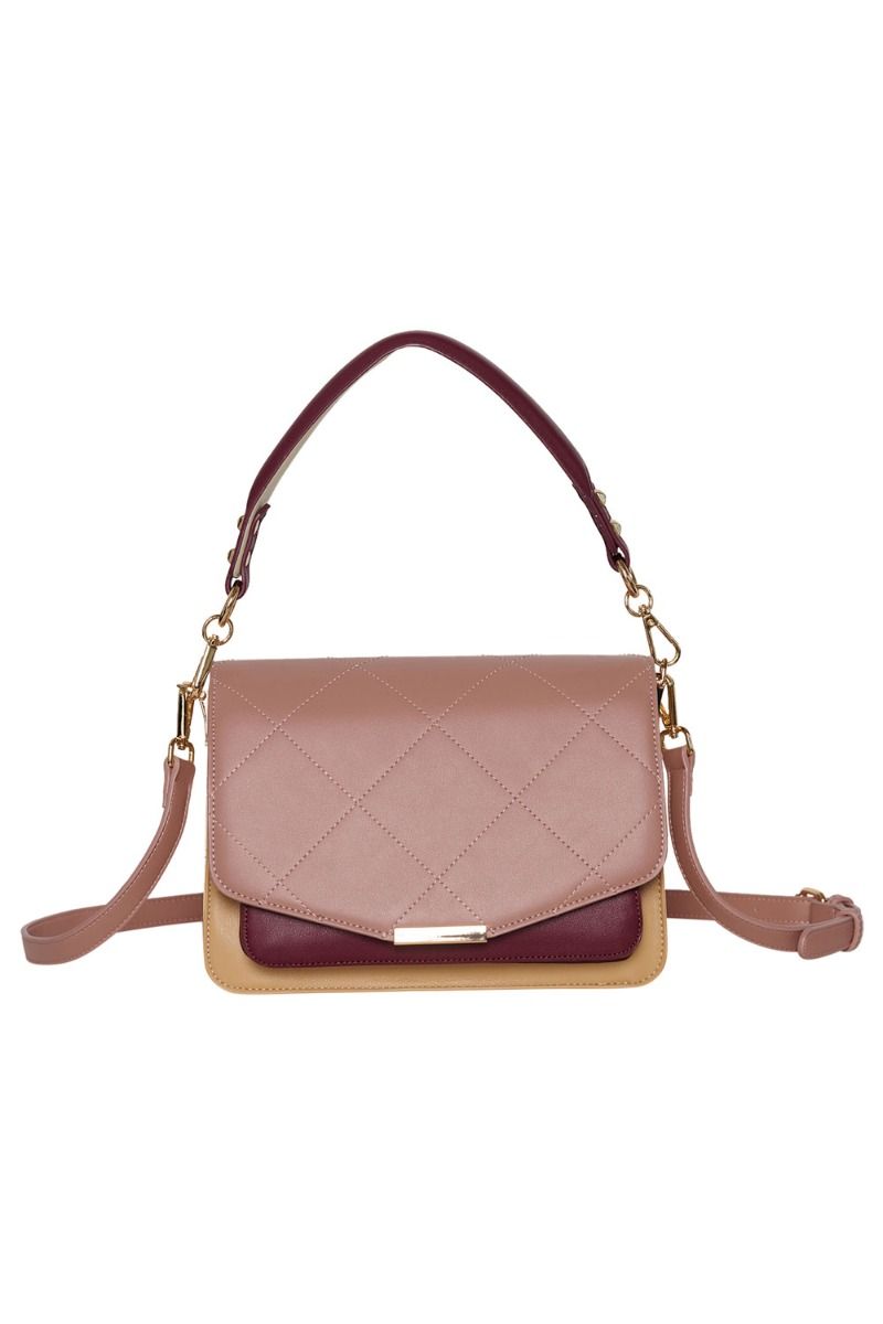 Noella - Taske - Blanca Multi Compartment Bag - Blush/Camel/Plum Mix
