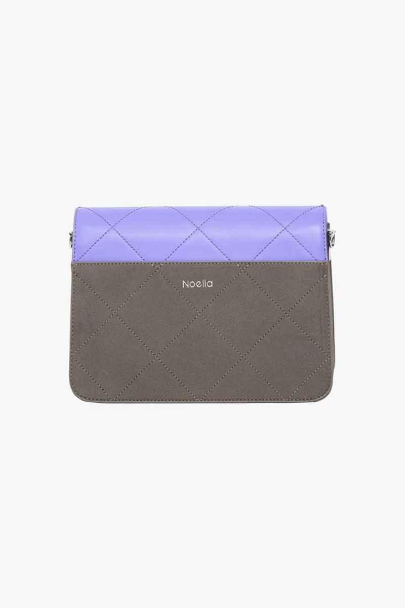 Noella - Taske - Blanca Multi Compartment Bag - Bright Purple/Grey lak/Grey 