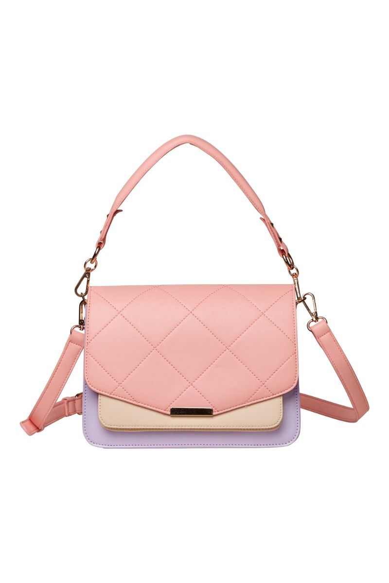 Noella - Taske - Blanca Multi Compartment Bag - Coral/Purple/Nude 