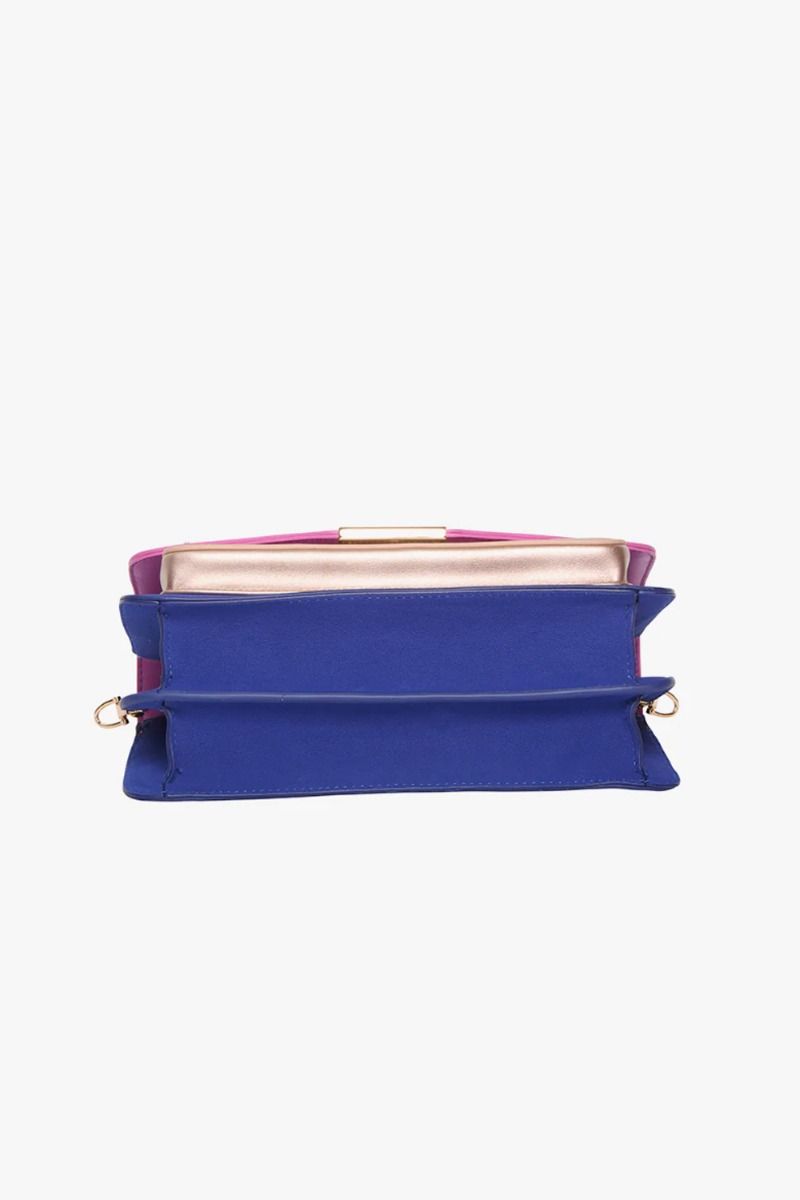 Noella - Taske - Blanca Multi Compartment Bag - Fucsia/Metallic rose/Royal Blue 