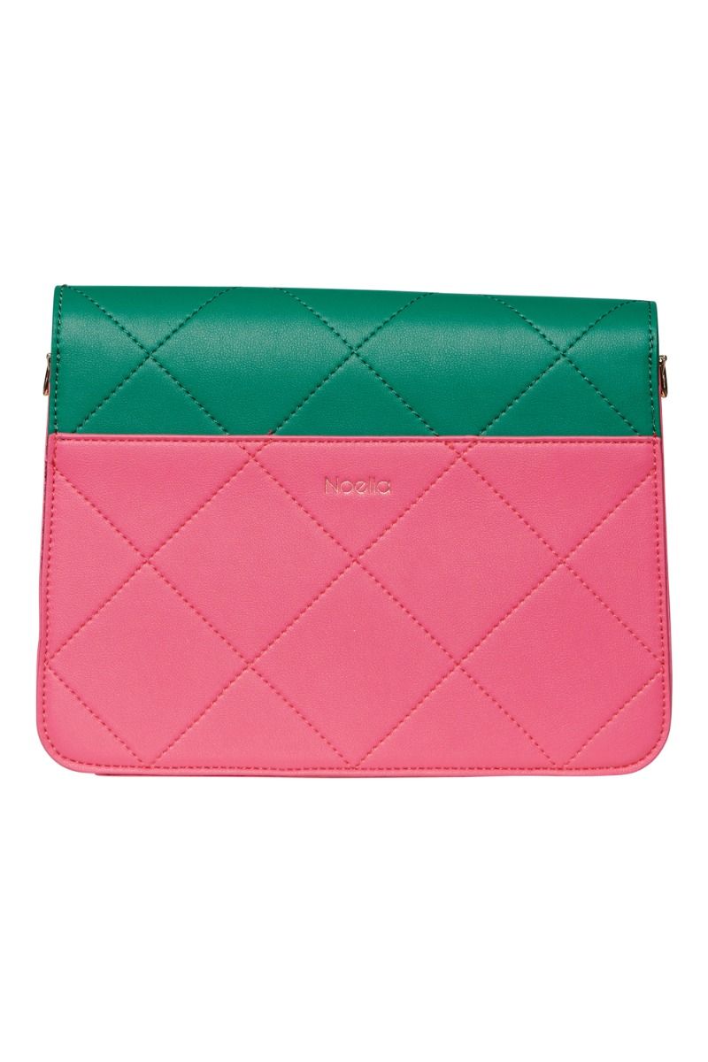 Noella - Taske - Blanca Multi Compartment Bag - Green/Pink/Nude 