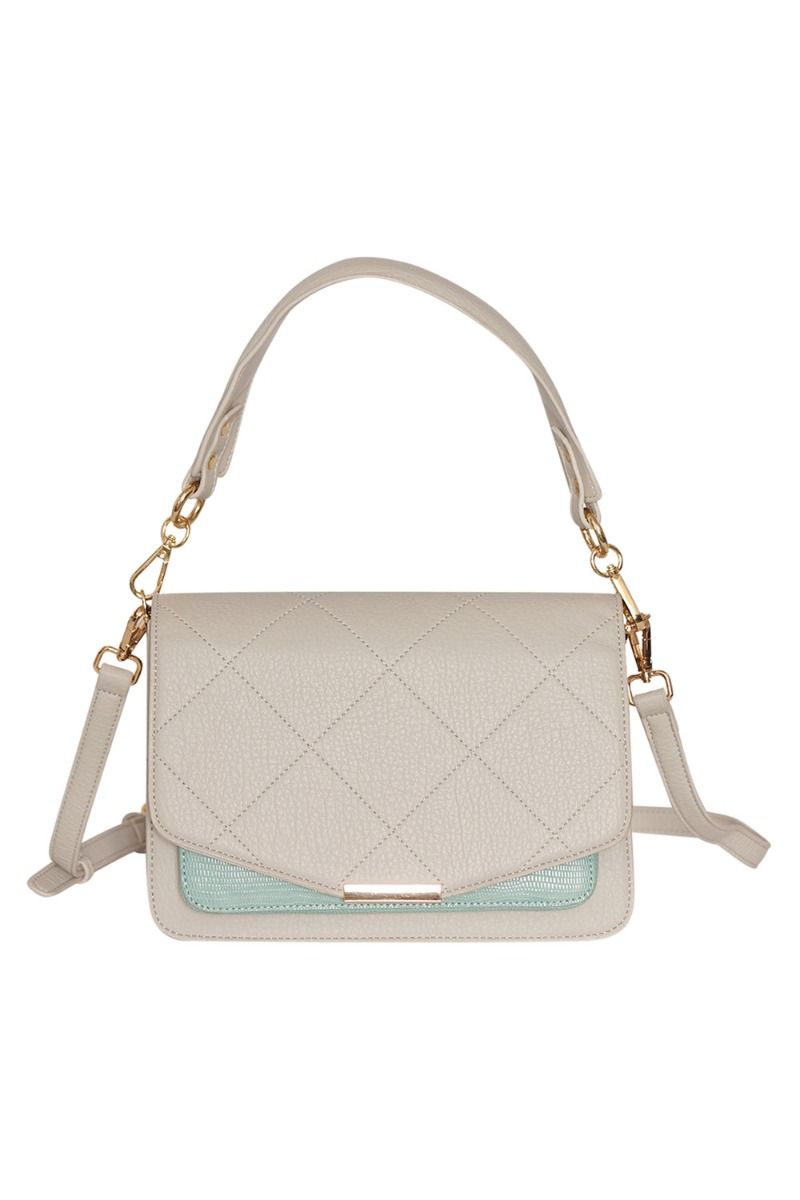Noella - Taske - Blanca Multi Compartment Bag - Mint Lizard/Grey