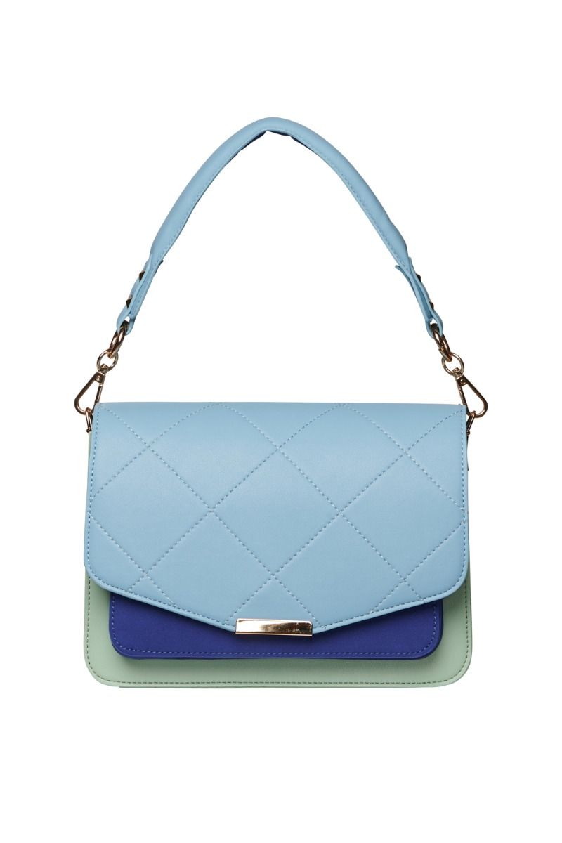 Noella - Taske - Blanca Multi Compartment Bag - Mint/Royal Blue