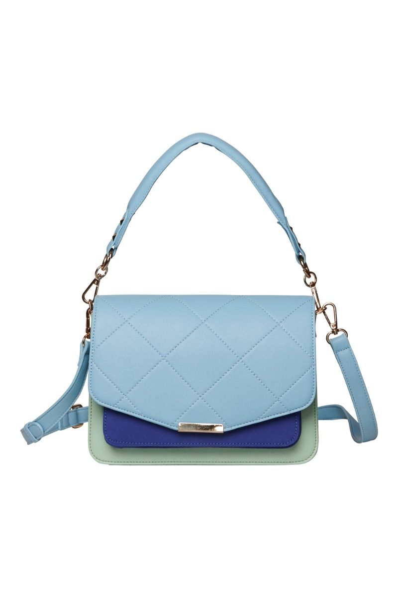 Noella - Taske - Blanca Multi Compartment Bag - Mint/Royal Blue