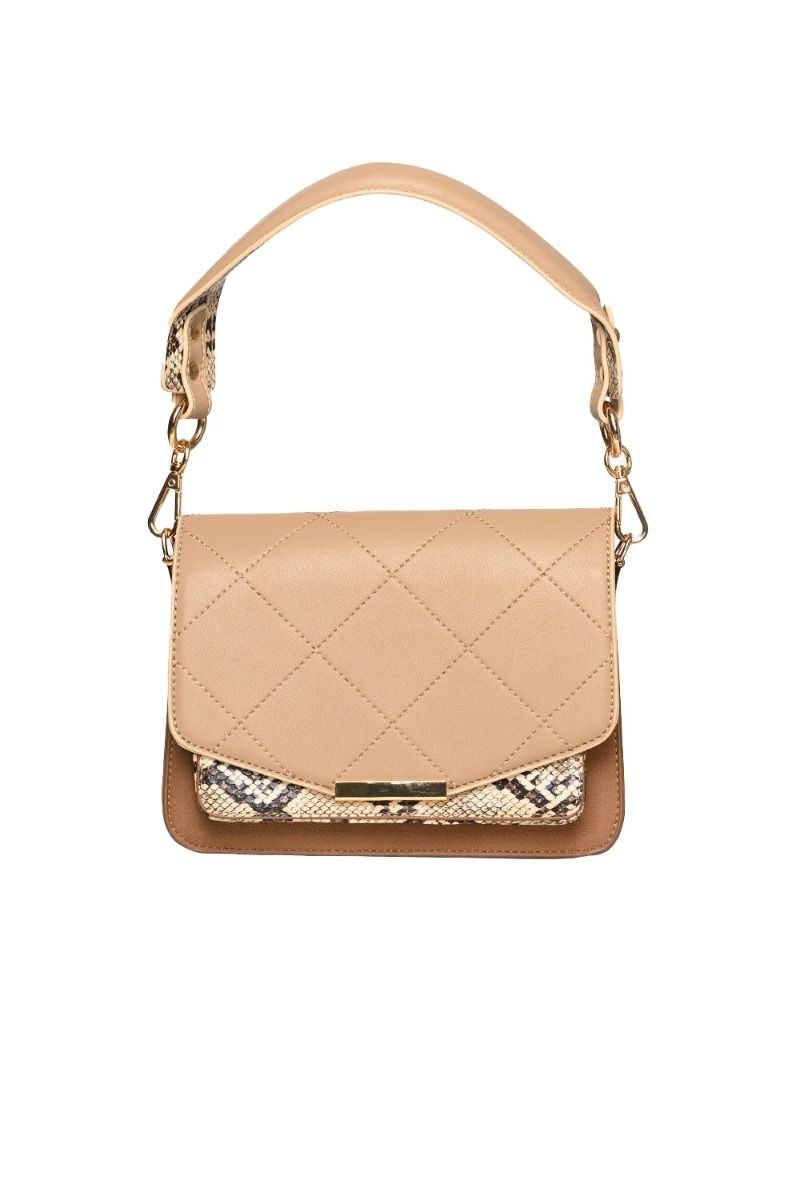 Noella - Taske - Blanca Multi Compartment Bag - Snake Camel Snake