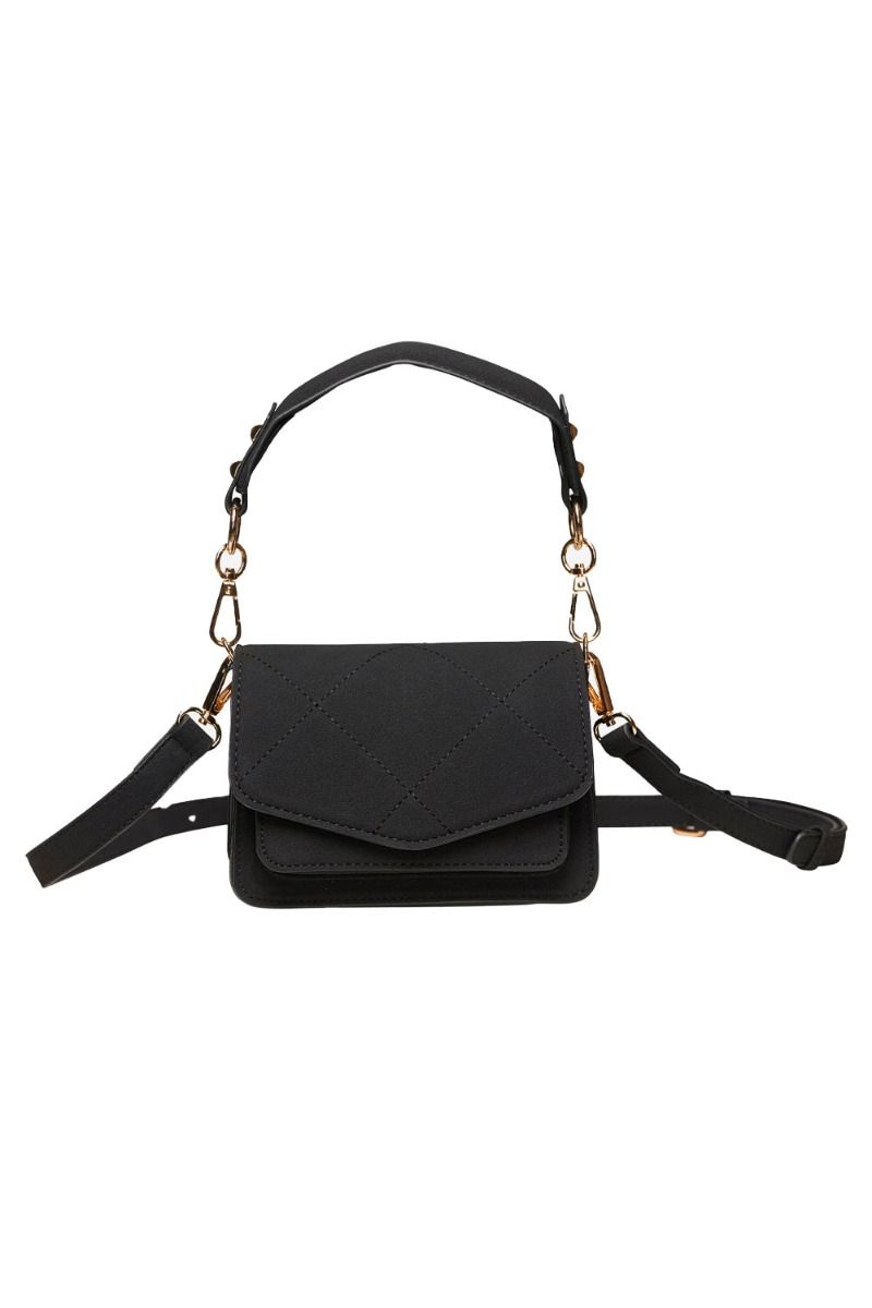 Noella - Taske - Blanca Multi Small Bag - Black Suede