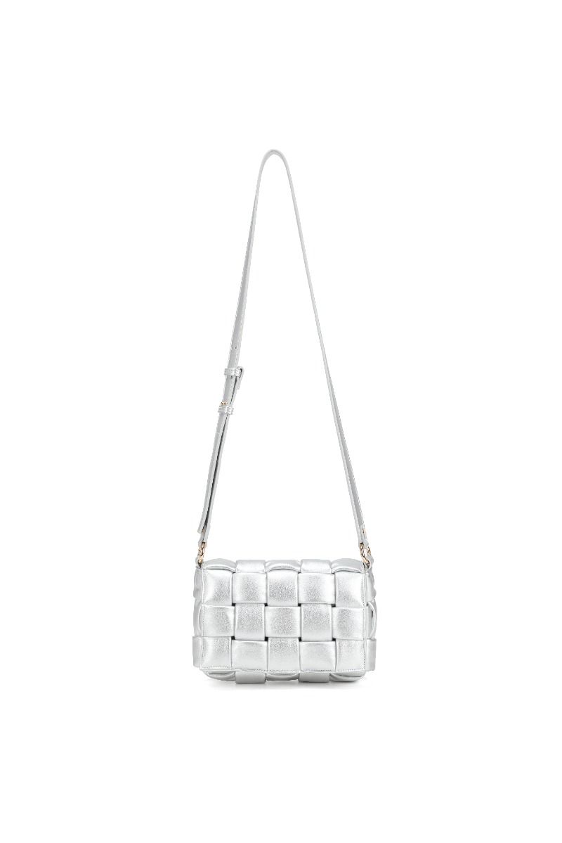 Noella - Taske - Brick Bag - Silver